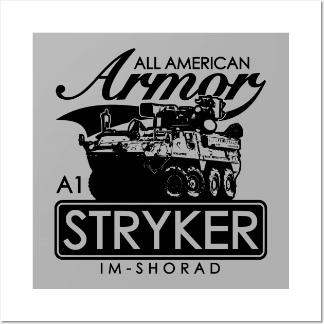 Stryker A1 IM-SHORAD Wall Art by Firemission45